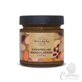 Mendula karamellás mandulakrém kávéval 180g