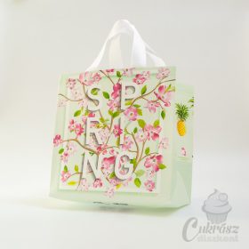 Ökotáska summer-spring zöld 30*30*20cm