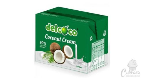 Kókuszkrém Delcoco 200ml UHT