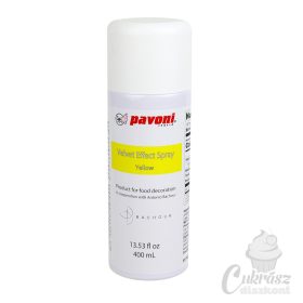 Pavoni bársony spray 400ml - citromsárga