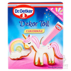 Dr.Oetker dekor toll cukormáz pasztell 4db 68g