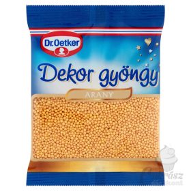 DR.Oetker dekorgyöngy arany 30g