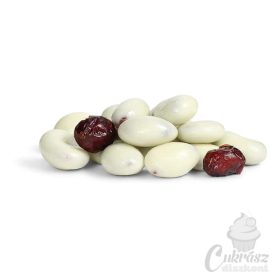 Fehércsokis vörösáfonya drazsé 2kg-os