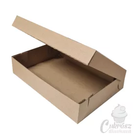 Doboz fedeles 16*22*5cm BARNA