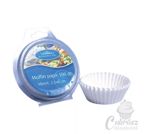 K muffin papír 200db-os 3,5*7cm-es