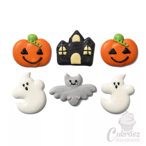IT cukordekor Halloween fantázia 6db-os