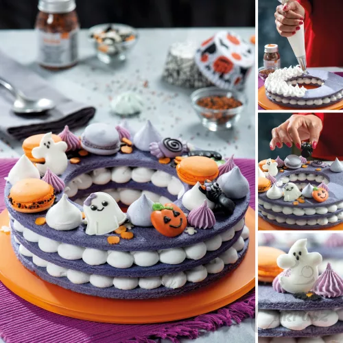IT cukordekor Halloween fantázia 6db-os