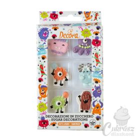 IT cukordísz szörnyecsék 6db-os