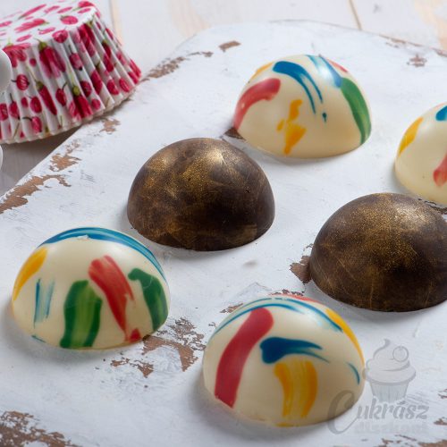 IT polikarbonát csokiforma félgömb 75mm 275*15*22cm