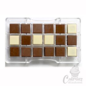 IT polikarbonát csokiforma négyzet