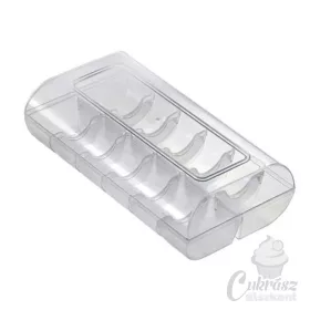 W macaron tartó 12db-os