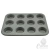 IK muffinsütő tapadásmentes 12db-os