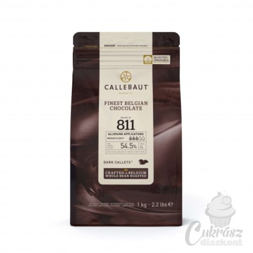 Callebaut étcsokoládé 54.5% 1kg-os