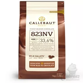 Callebaut tejcsokoládé 33.6% 1kg-os