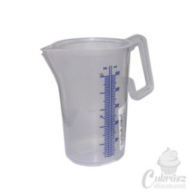 TH mérőedény  0,5l-es kék skála