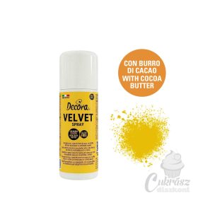 IT Decora bársony spray citromsárga 100ml