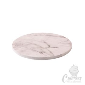 IT tortadob fehér márványos 30cm