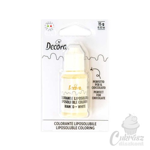 IT csokifesték Decora 15g fehér NO 171