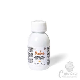 IT Decora ételfesték gél hófehér / NO E171/