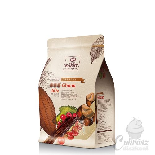 Cacao Barry Ghana 40,5% tejcsokoládé 2,5kg