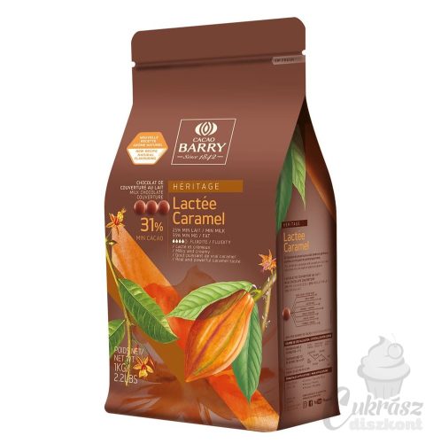 Cacao Barry Lactée Caramel tejcsokoládé karamellel 1kg