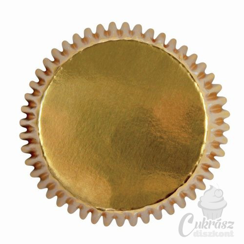 NL muffin kapszli mini arany 45db