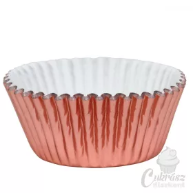 NL muffin kapszli fóliázott rose gold 30db-os