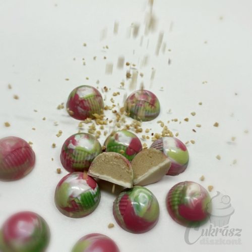 NL BWB csokiforma 3 részes - mintázott félgömb