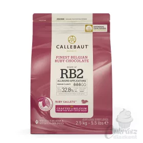Callebaut RB2 Ruby tejcsokoládé  2,5kg