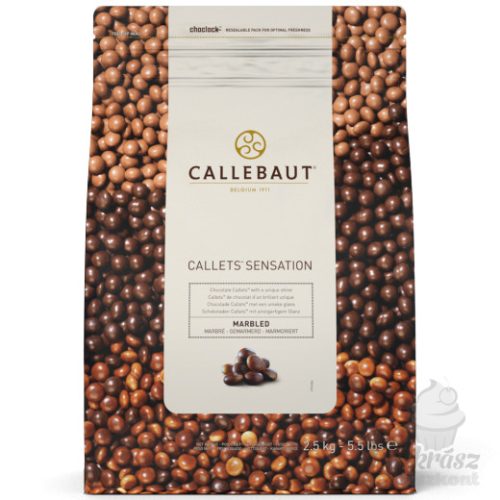 Callets sensation márványos csokoládé gyöngyök 250g