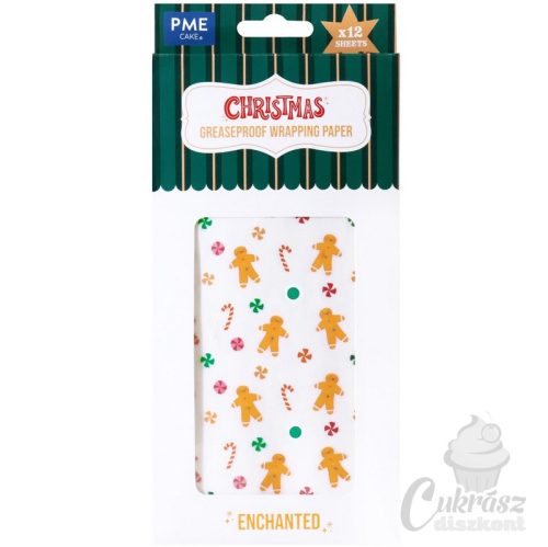 PME csom. papír zsírálló 40*40cm mézis 12db