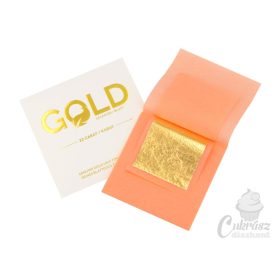 CM ehető arany fólia 12 levél 5*5cm