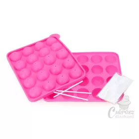 CM szilikon cake pop forma 20 pálcikával