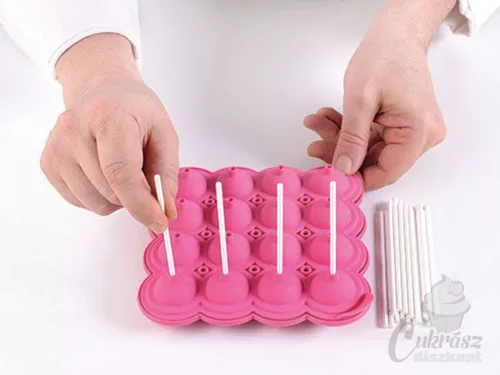 CM szilikon cake pop forma 20 pálcikával