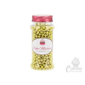 CM cukorgyöngy puha arany 5mm 80g
