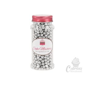 CM cukorgyöngy puha ezüst 5mm 70g