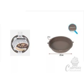 D szilikon sütőforma kerek 25*4,5cm