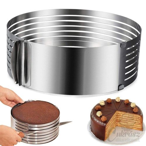 D tortaszeletelő állítható 15-20cm