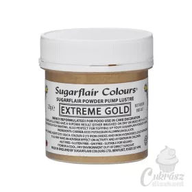 NL Sugarflair lüszter festék extra arany 25g