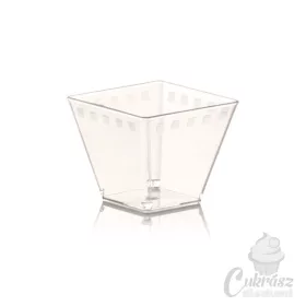 Desszertpohár 120 ml átlátszó 50db-os