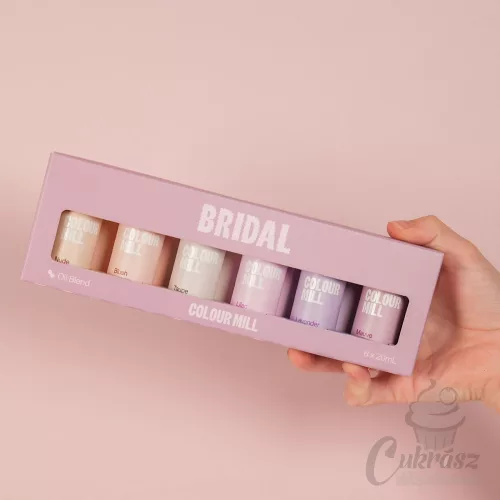 NL CM olajbázisú ételfesték szett - esküvői 6db-os