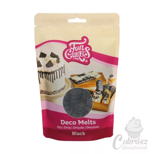NL FC deco melts bevonó fekete 250g