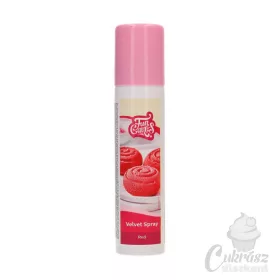 NL Funcakes bársony spray 100ml piros