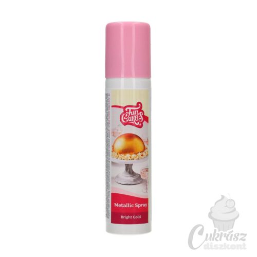 NL FC ételfesték spray metál arany 100ml