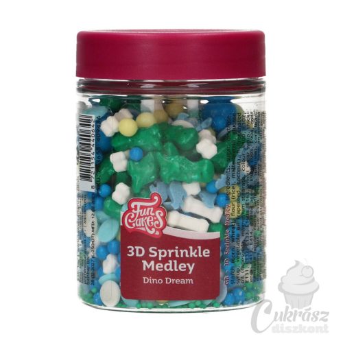 NL FC szórócukor 3D dino világ 70g