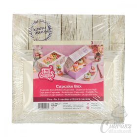 NL muffin doboz 6 üreg  3db/csom ablakos