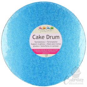 NL tortadob kerek kék 30,5cm