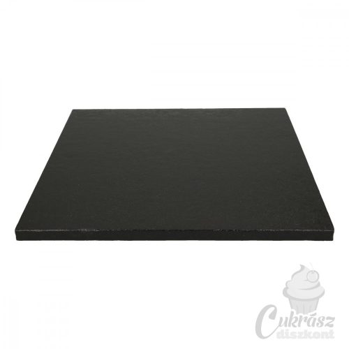 NL tortadob négyzet fekete 30,5cm