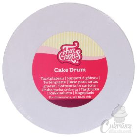 NL tortadob kerek fehér 50,5cm