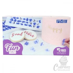 NL PME fun fonts kiszúró kollekció 1 normál